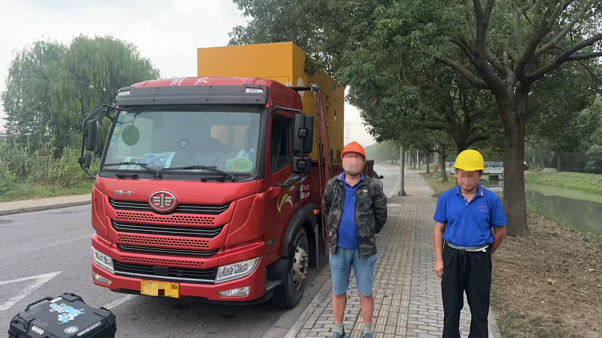 发电机租赁运输施工